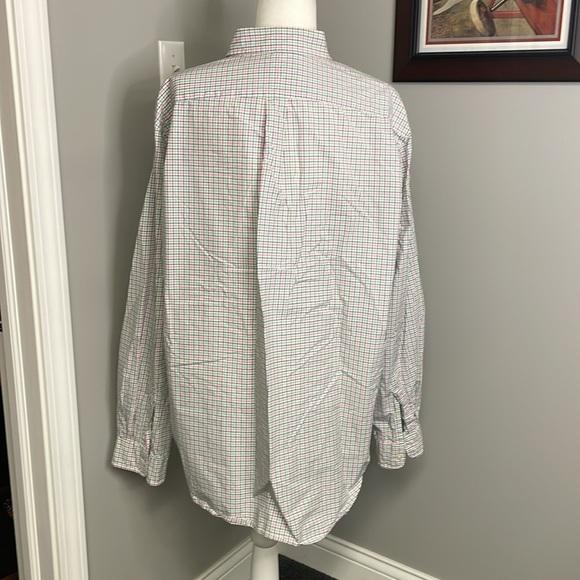 Ralph Lauren Mens Plaid Checks Gingham Button down Long Sleeve shirt Size XXL - Picture 4 of 6